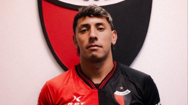Leandro Allende fue presentado oficialmente como refuerzo de Colón
