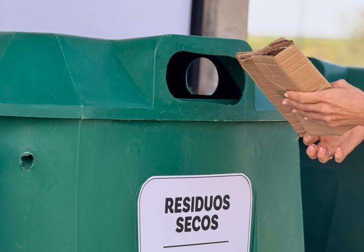 La Municipalidad de Santo Tomé inauguró un nuevo punto de reciclaje en la ciudad