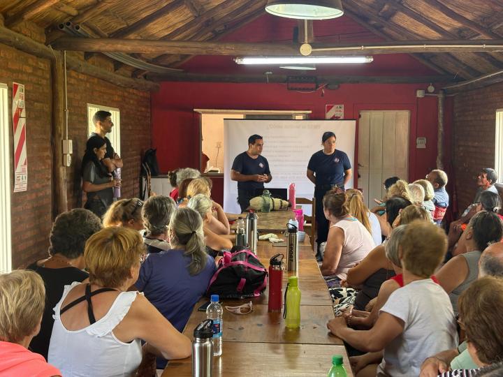 Se realizó una capacitación para personas mayores en el marco de las Colonias Municipales