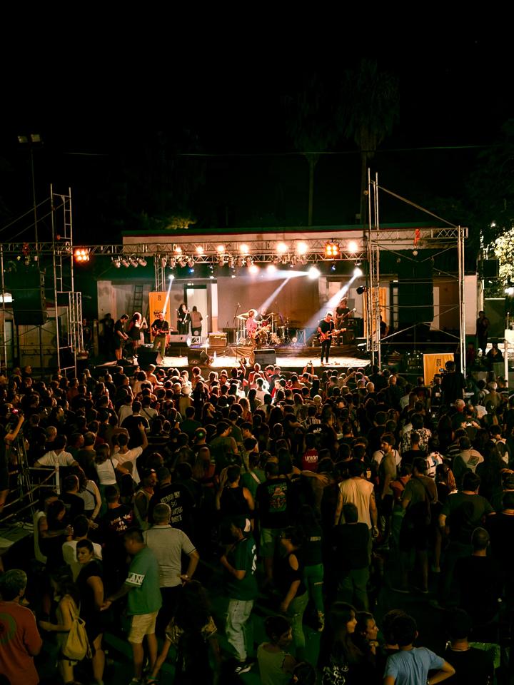 Santoto Rock reunió a 3500 personas en el Camping Municipal