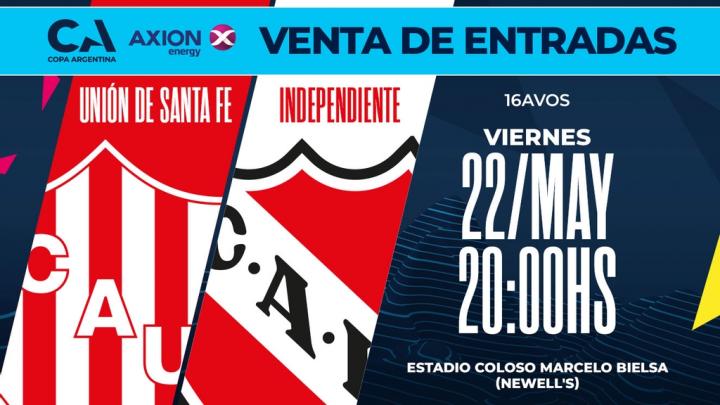 Arrancó la venta de entradas para el partido de Unión por Copa Argentina