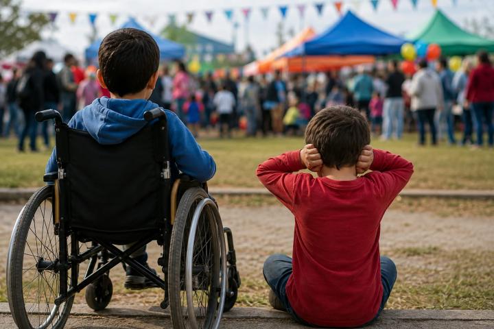 Festejos en el Batallón: críticas por falta de accesibilidad para niñas y niños con discapacidad