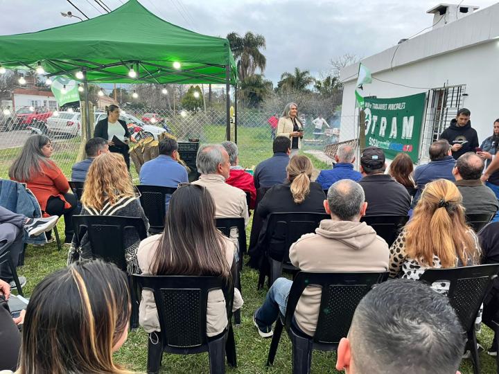 UTRAM inauguró su sede en Sauce Viejo y se propone fortalecer la representación de 150 municipales