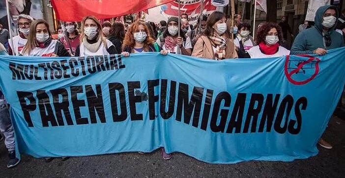 La Campaña ¡Paren de Fumigarnos! conmemora 20 años de lucha socio ambiental