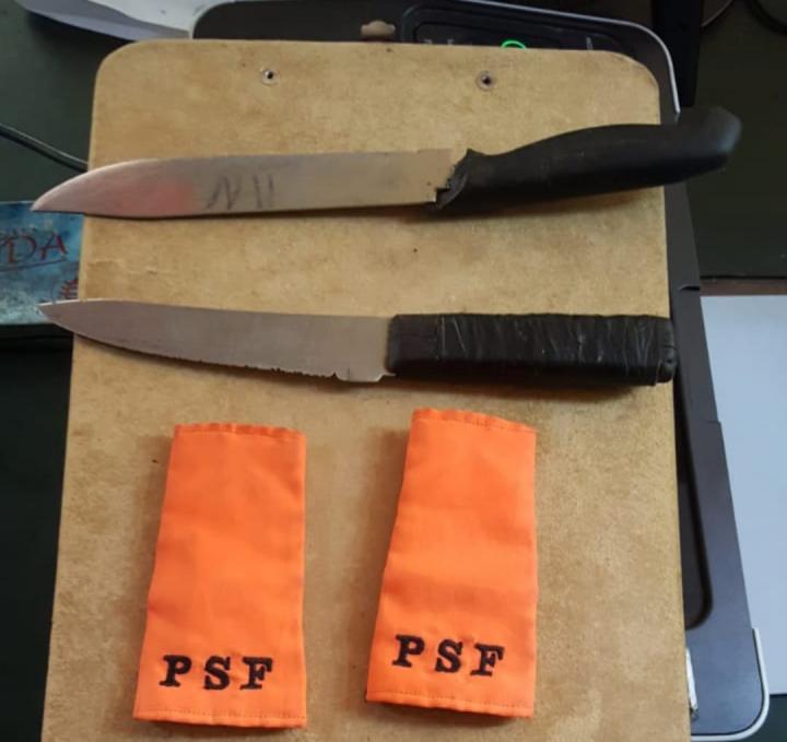 Secuestraron dos cuchillas a un joven en Santo Tomé 