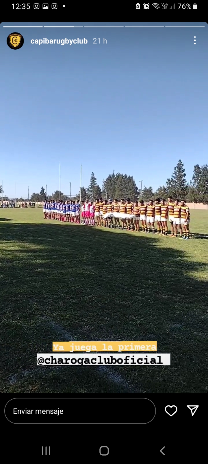 Rugby: Cha roga logró su segunda victoria en primera y en reserva 