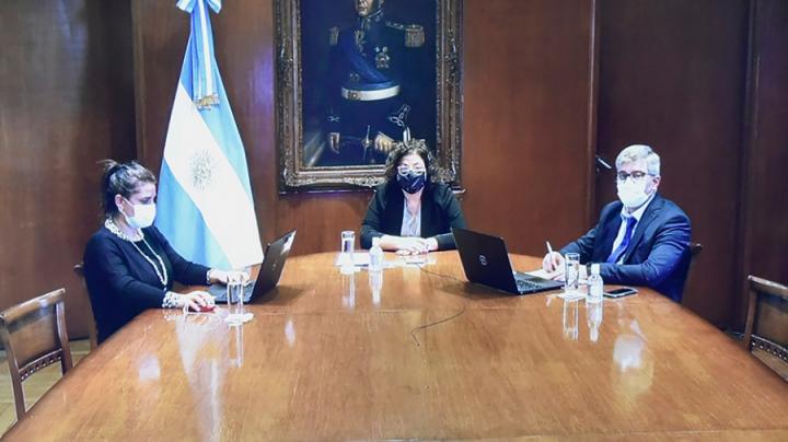 Vizzotti participó de una reunión con sus pares del Mercosur