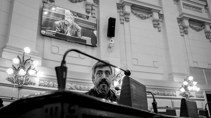 Luis Martínez hizo uso de la palabra en la audiencia pública sobre autonomías municipales