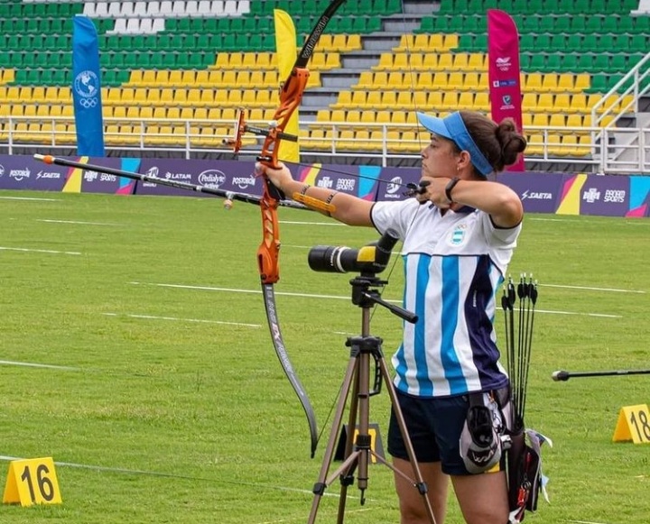 Tiro con arco: Victoria Carozza ya se encuentra en Colombia para participar en el Hyundai Archery World Cup 