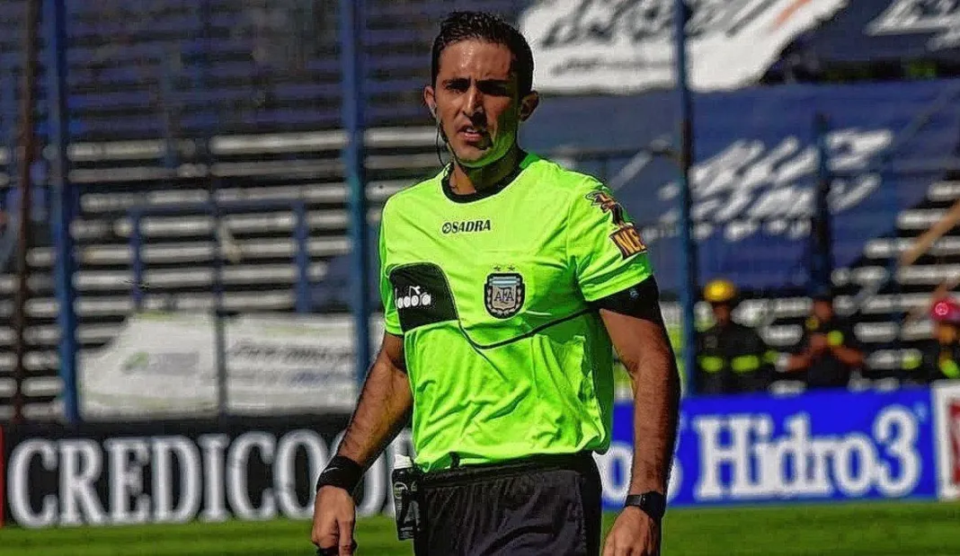 Nazareno Arasa será el árbitro del partido de Colón