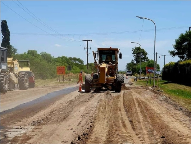 Sigue avanzando la Obra de repavimentación del Acceso Norte y colectoras de la autopista Brigadier López