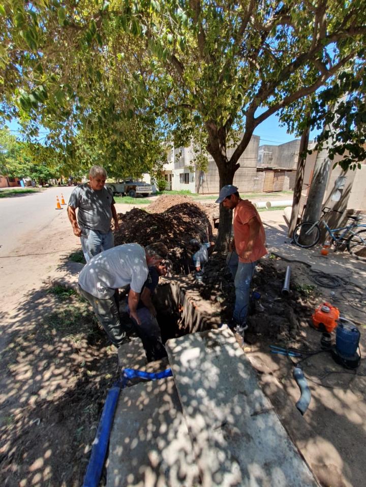 Mejoramiento de desagües: la Municipalidad anunció el comienzo de los trabajos en Barrio Zazpe