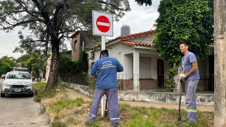 Se pondrá en vigencia el sentido único de circulación en calle Moreno 