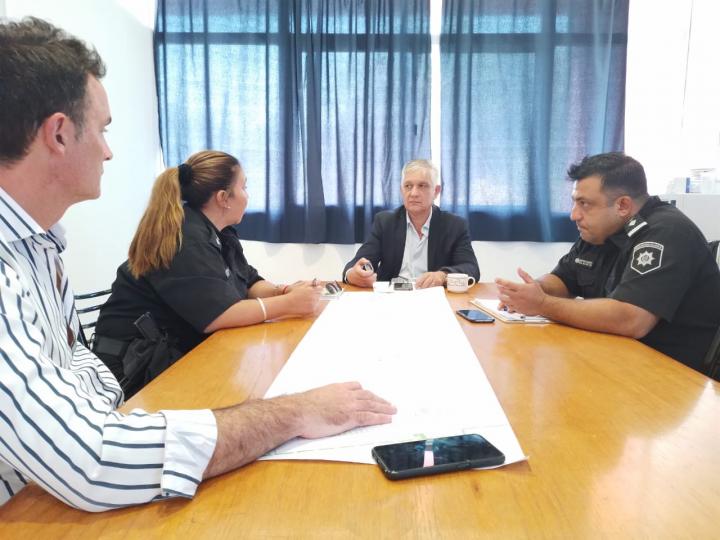 Seguridad Pública: Mario Papaleo se reunió con responsables de la Comisaría 19 y la Sub Comisaría 13