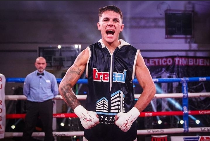 Boxeo profesional: El rusito Alan Crenz volvió al ring con una victoria ante José Alberto Vargas por Nocaut