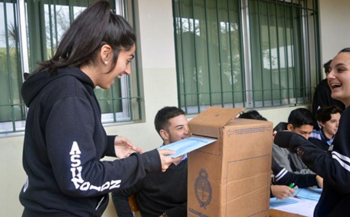 El voto joven debuta en la provincia