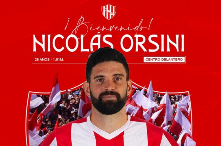 Oficial: Unión presentó a Nicolás Orsini
