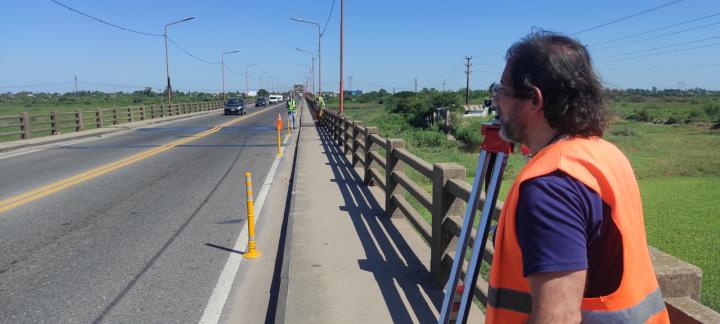 Puente Carretero: disponen el corte total del tránsito a modo preventivo