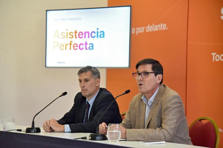 Ministros Olivares y Goity