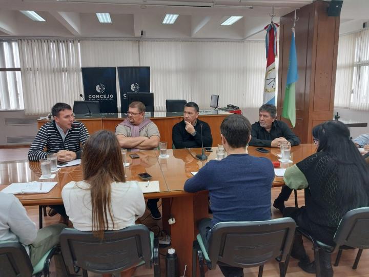 Festram se reunió con el Concejo Municipal de Rafaela