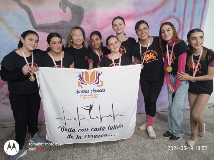 La Escuela de Danzas del Liceo Municipal participó de un encuentro