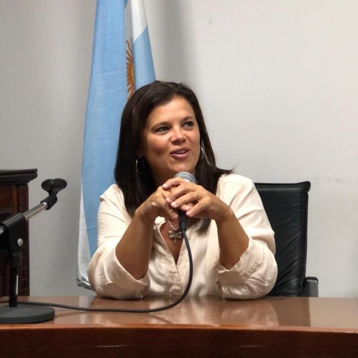 Natalia Angulo - concejal UCR Encuentro  Progresista
