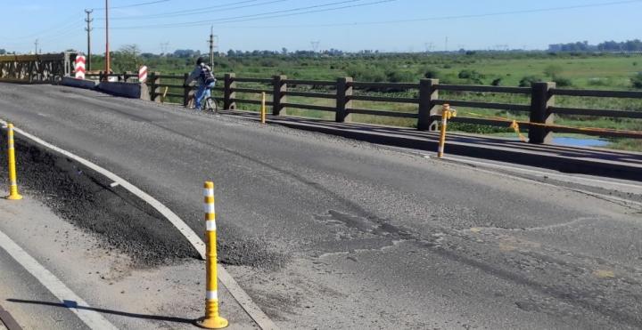 Jornada de restricción en el tránsito por el Puente Carretero