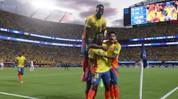 Colombia venció a Uruguay y definirá la Copa América contra Argentina