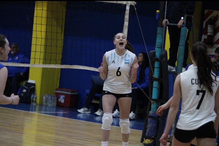 Emma Oldani disputará el mundial U17 de voleibol integrando el seleccionado argentino