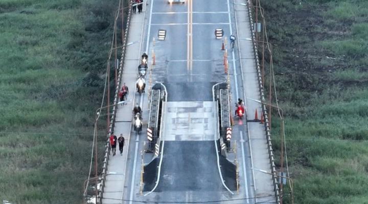 Se posterga el corte del tránsito por el Puente Carretero