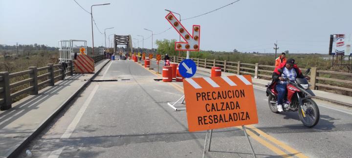 Vecinos autoconvocados se reunieron con Vialidad Nacional por la reparación del Puente Carretero