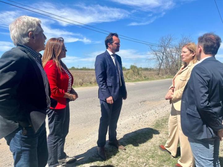 Weiss Ackerley y Scaglia recorrieron obras y proyectos de Santo Tomé