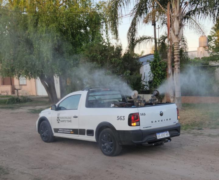 La Municipalidad de Santo Tomé comenzó con el Programa de Fumigación 2024/2025