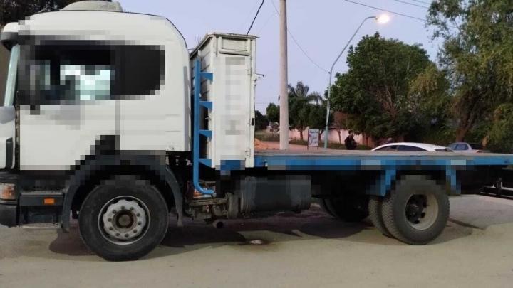 Recuperan en nuestra ciudad un camión robado en Buenos Aires