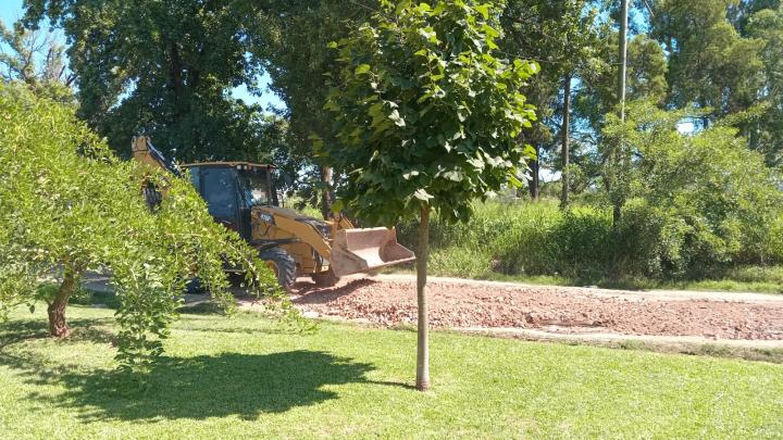 Los vecinos pagaron el arreglo de su calle