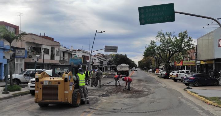 Vialidad Nacional anuncia para este miércoles reparaciones sobre Av. 7 de Marzo