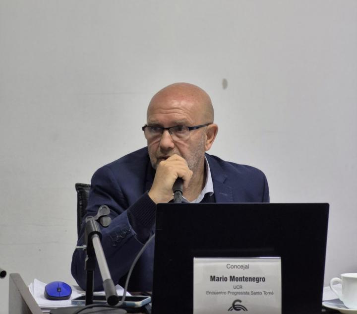 Mario Montenegro - concejal UCR