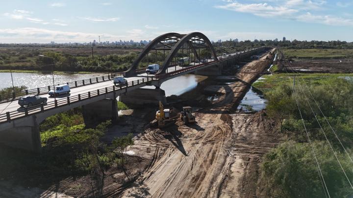 Cómo será el proceso de colocación de los pilotes que sostendrán la estructura del Puente Carretero