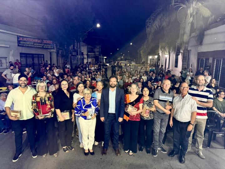 La Biblioteca Bernardino Rivadavia celebró su 80° aniversario con un emotivo acto conmemorativo