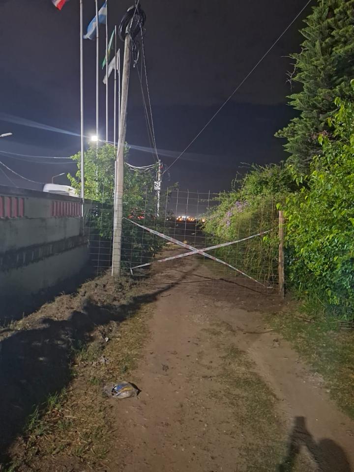 Se dispuso el cierre del acceso peatonal a la zona