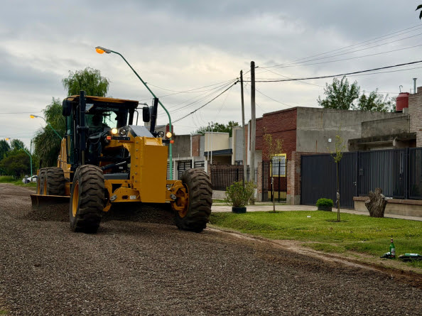 Brindaron información sobre el trabajo de mejorado pétreo