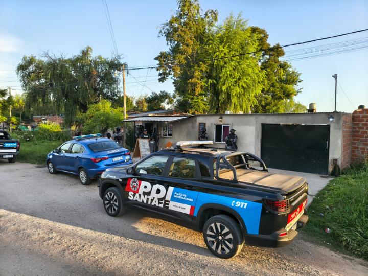 Doble allanamiento en nuestra ciudad