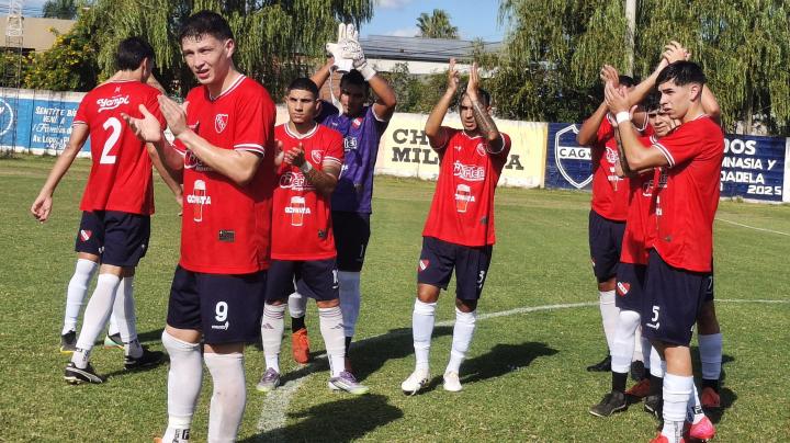 Independiente venció 1-0 a Gimnasia y Esgrima de Ciudadela. Foto de Liga Santafesina