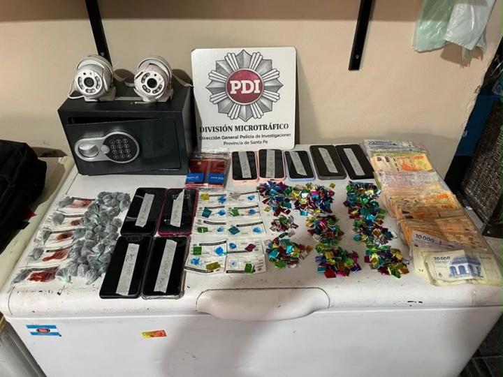 Cuatro detenidos por microtráfico