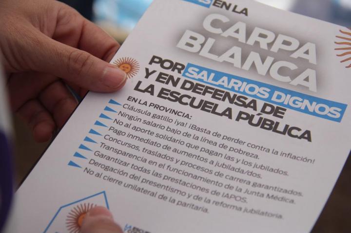 Amsafe fustigó la vocación sancionatoria del gobierno provincial