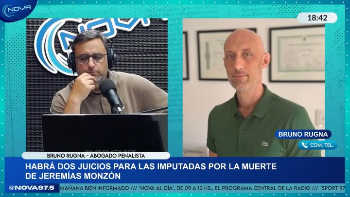 El abogado Bruno Rugna dialogó con Claudio de Diego