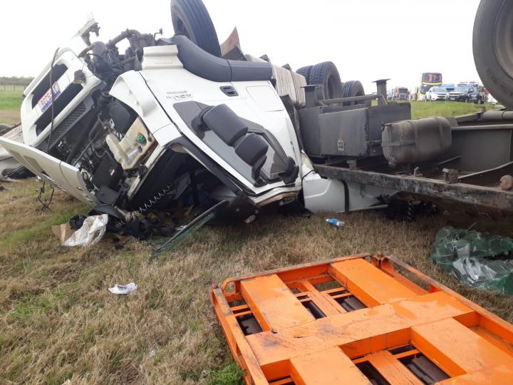 Un accidente fatal se produjo en la Autovía 19 a la altura de Sá Pereyra