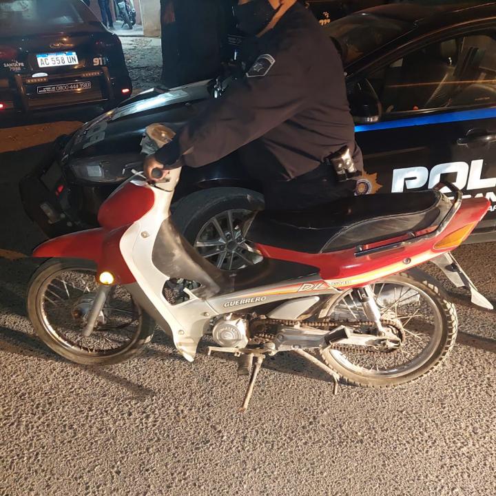 Recuperaron una moto sustraída en nuestra ciudad